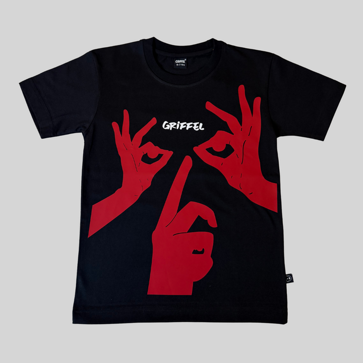 THREE HAND KIDS T-SHIRT
