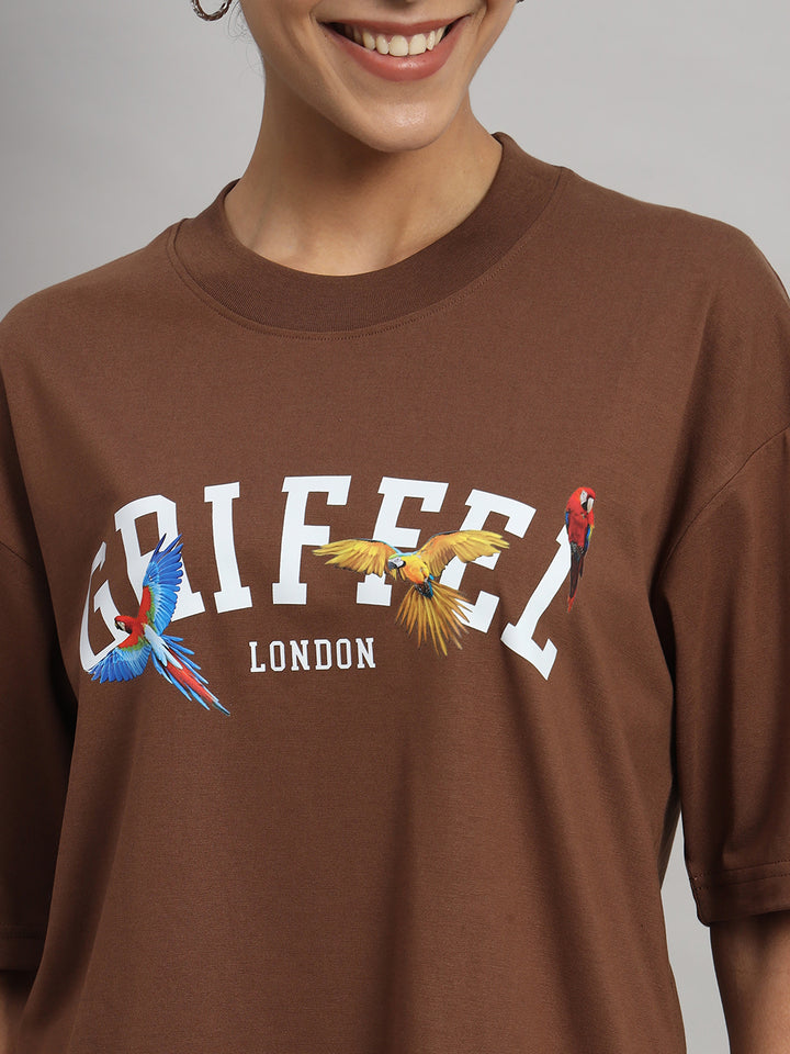 Birds Oversized T-shirt - griffel