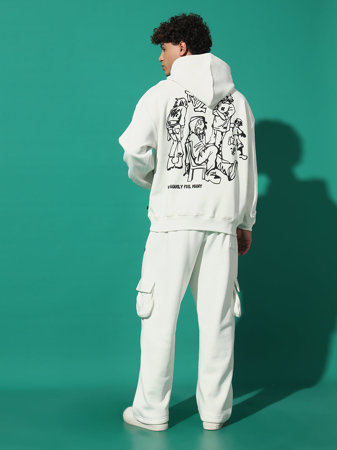 GRIFFEL Printed Oversized Tracksuit