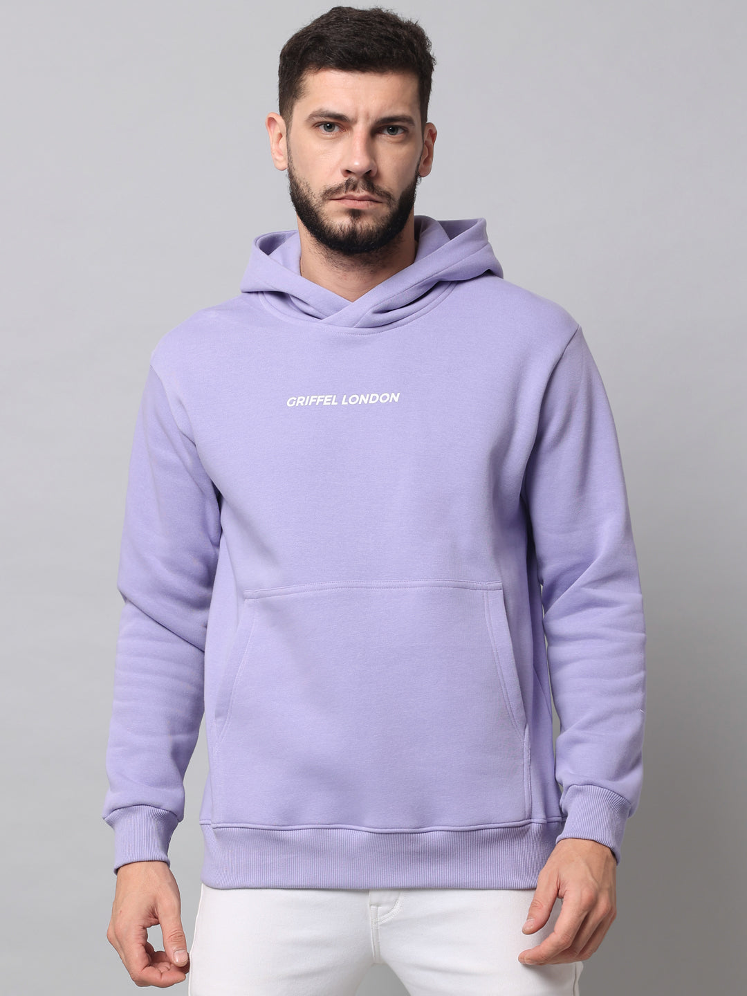 Griffel London Print Regular Fit Hoodie