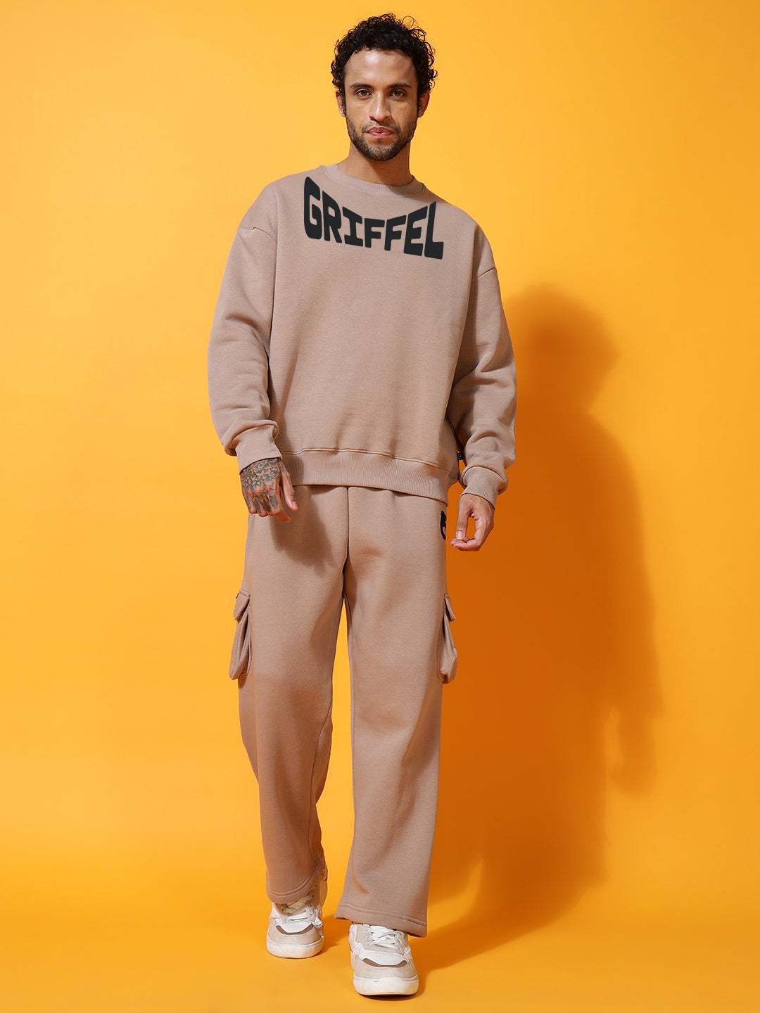 NECK GRIFFEL GRIFFEL CLUB cotton fleece oversized tracksuit
