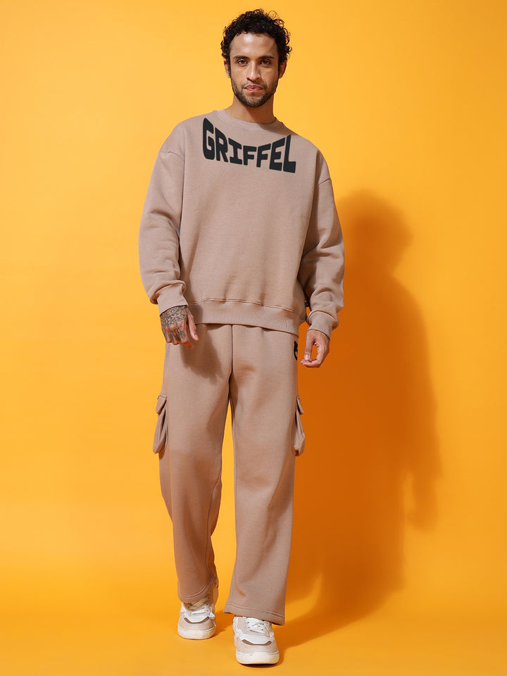 NECK GRIFFEL GRIFFEL CLUB cotton fleece oversized tracksuit