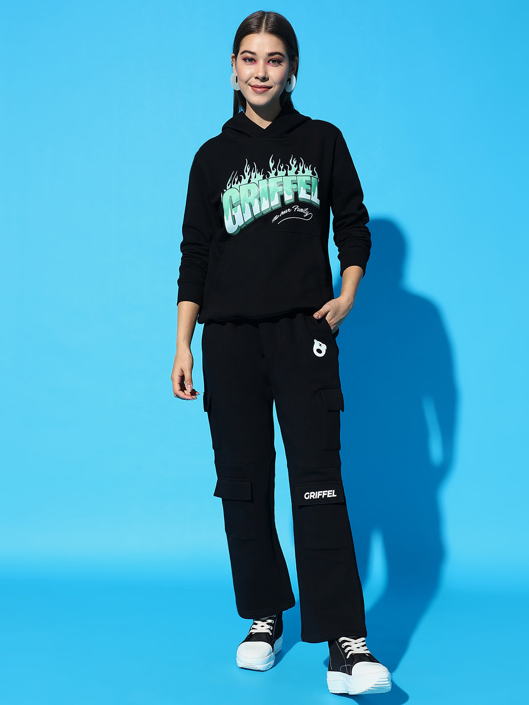 GRIFFEL Regular Hoodie Neck Tracksuit