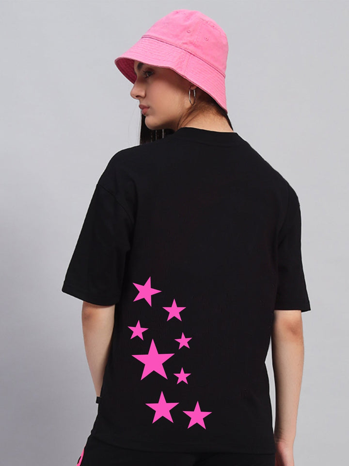 Back Star OVERSIZED Cotton T-SHIRT