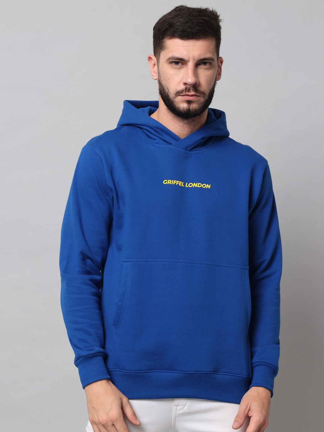 Griffel London Print Regular Fit Hoodie