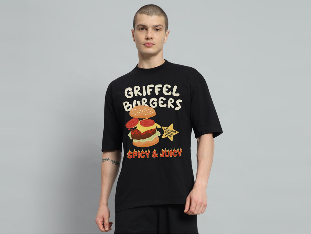 Spicy Burger Oversized Cotton Co-ord set 🍔