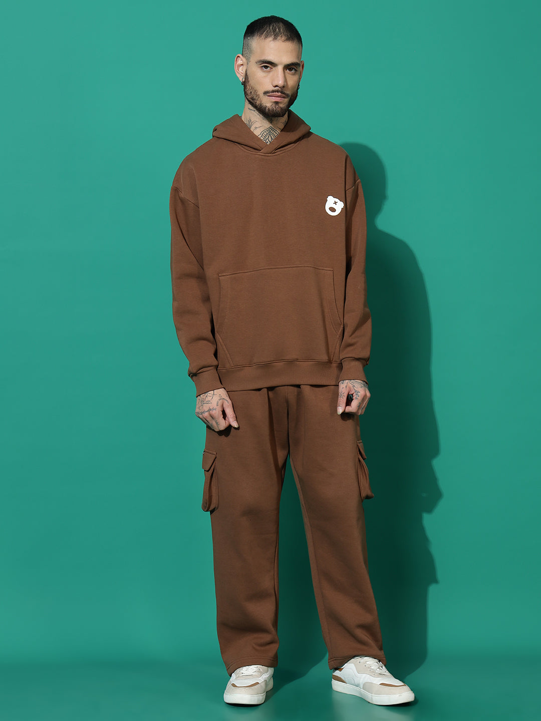 LOGO Printed Oversized Tracksuit