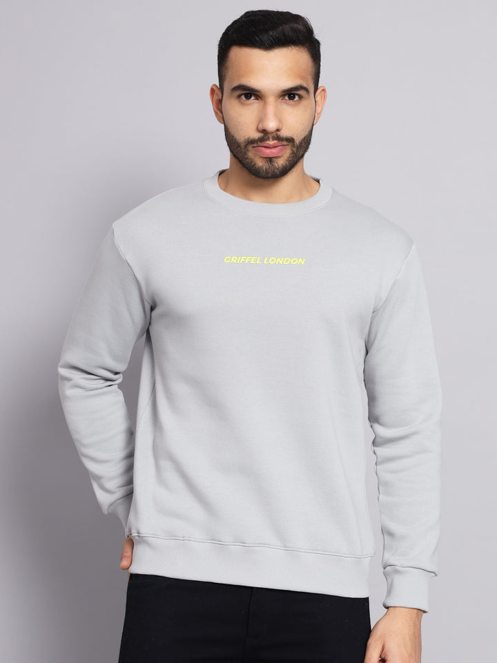 Griffel London Print Regular Fit Sweatshirt