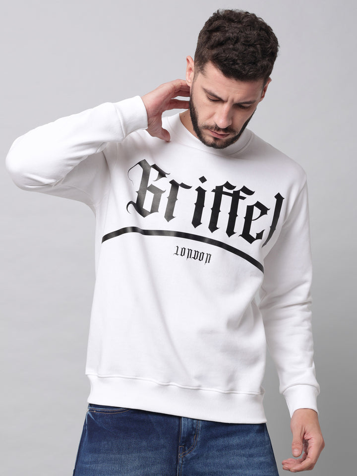 Griffel Print Regular Fit Sweatshirt