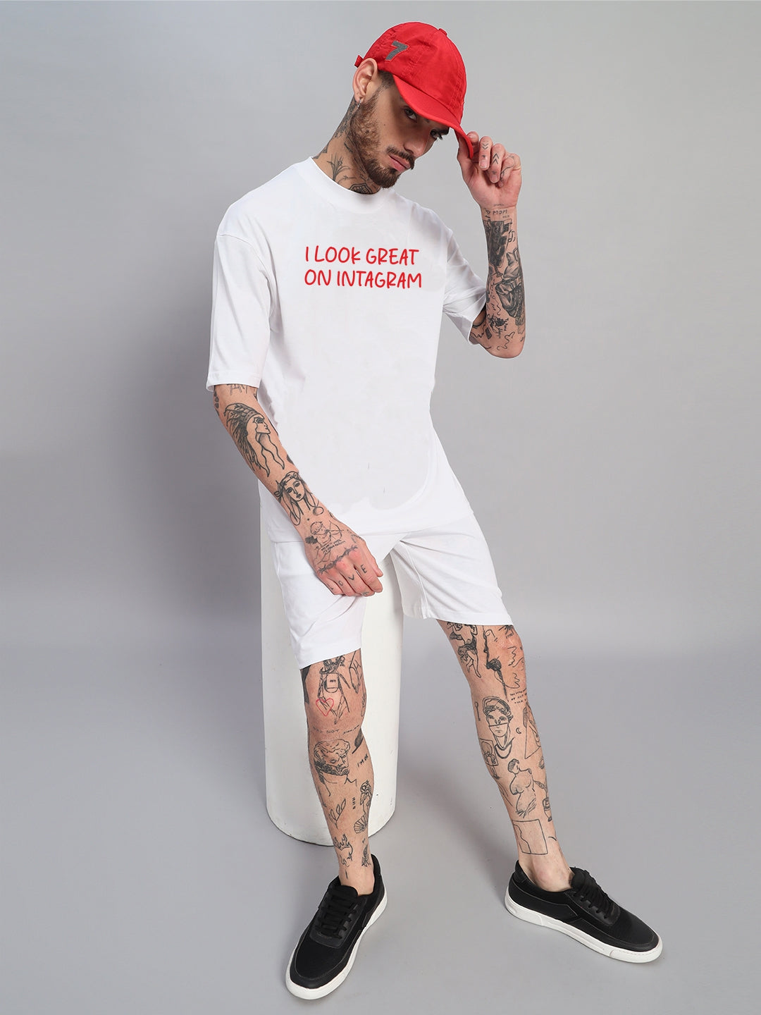 Instagram Oversized Cotton T-shirt 📸