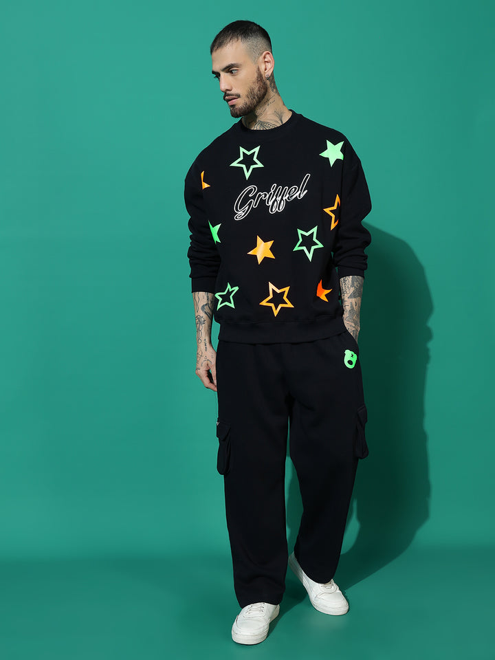 All Over Stars Oversized Tracksuit