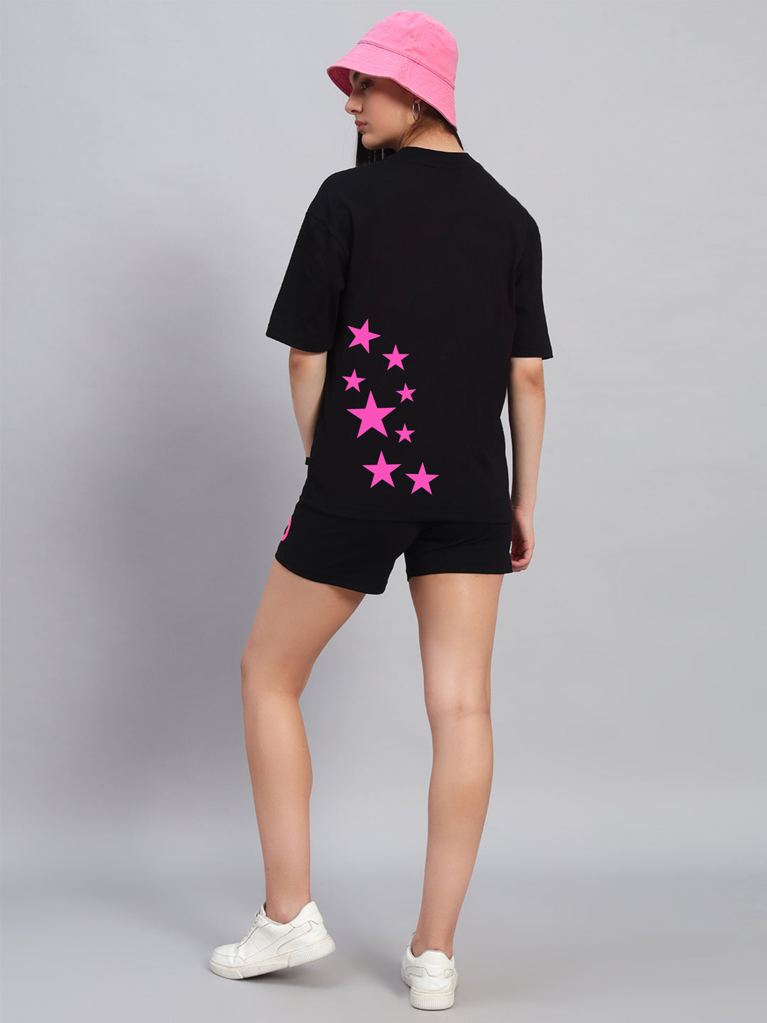 Back Star Oversized Cotton Co-ord ✨