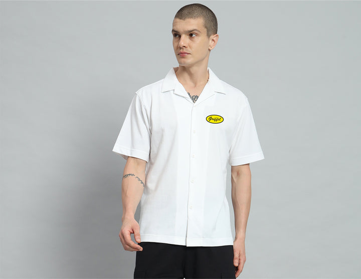 Cafe Cotton Bowling Shirt 🍽️