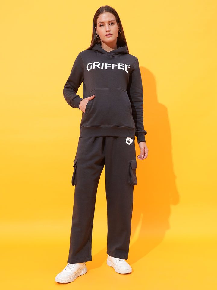 Registered Logo Print Oversized Tracksuit