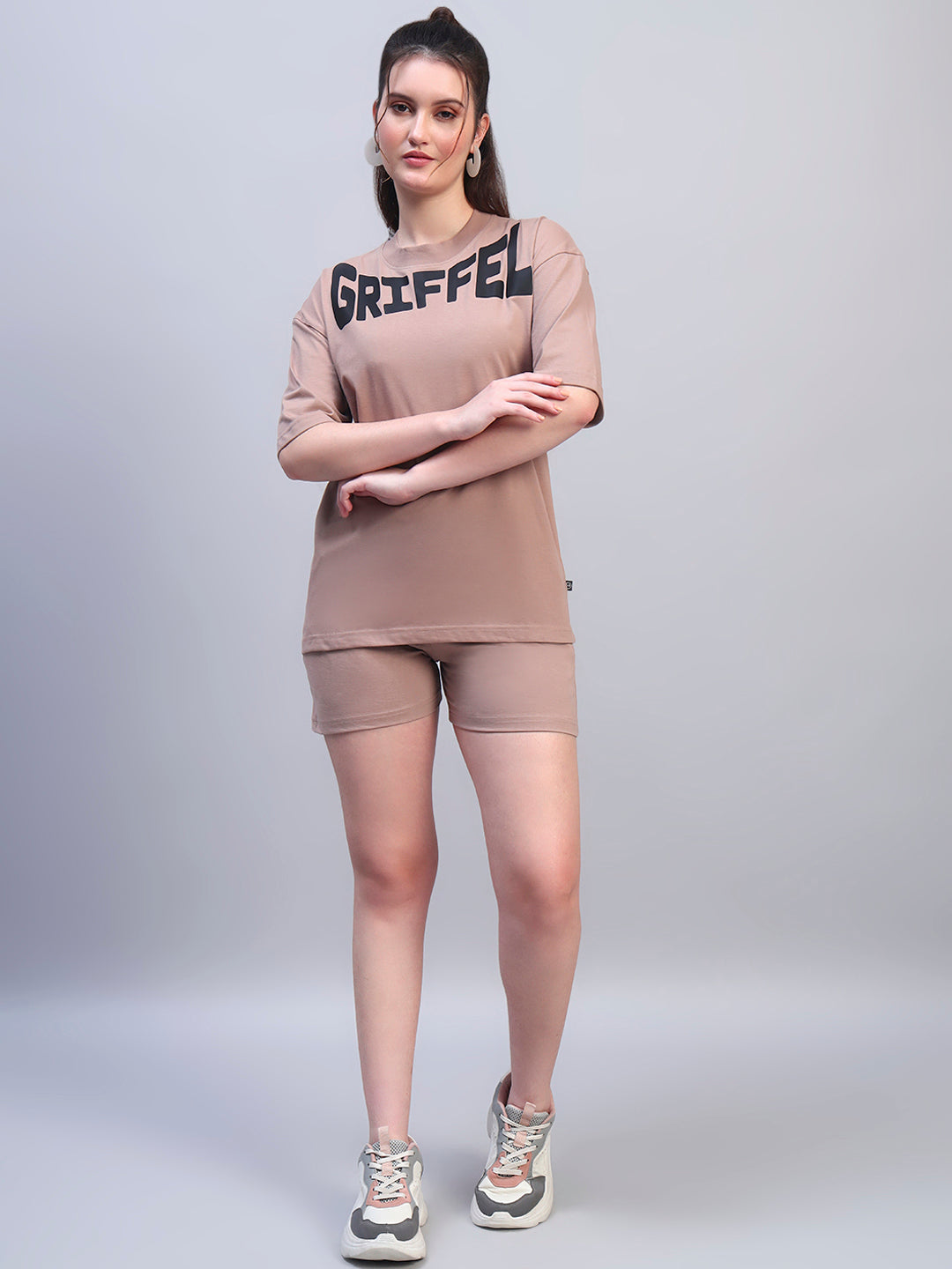 NECK GRIFFEL OVERSIZED T-SHIRT