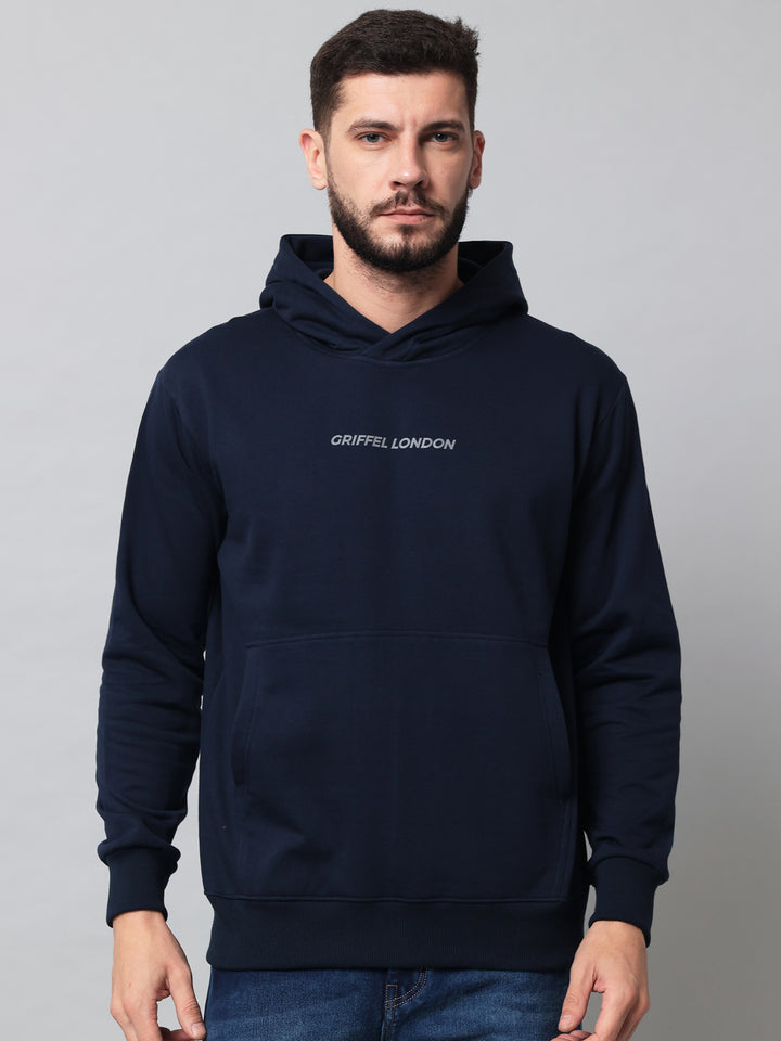 Griffel London Print Regular Fit Hoodie