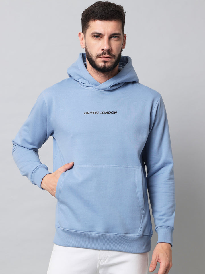 Griffel London Print Regular Fit Hoodie