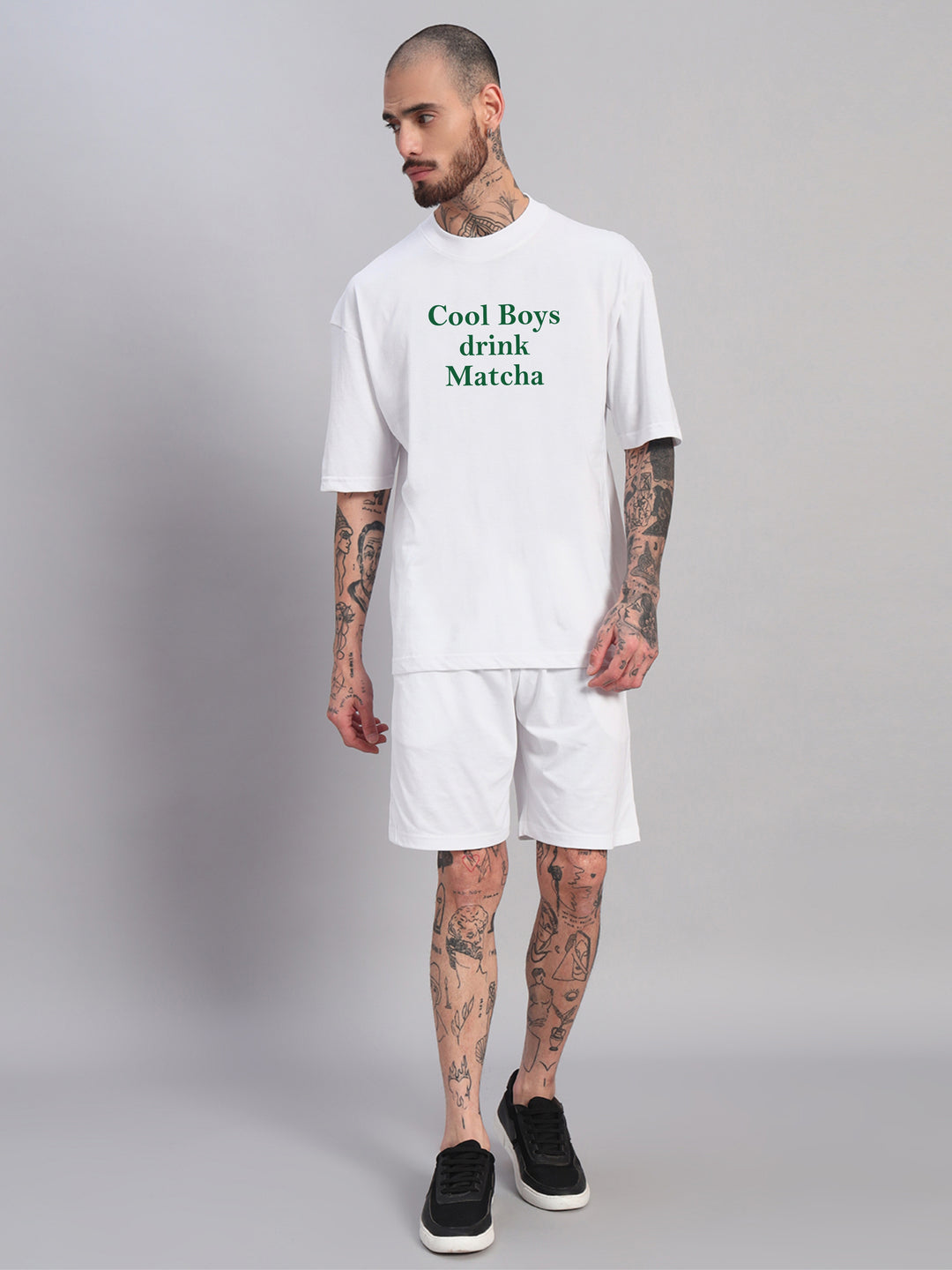 Matcha Oversized Cotton T-shirt 🍵
