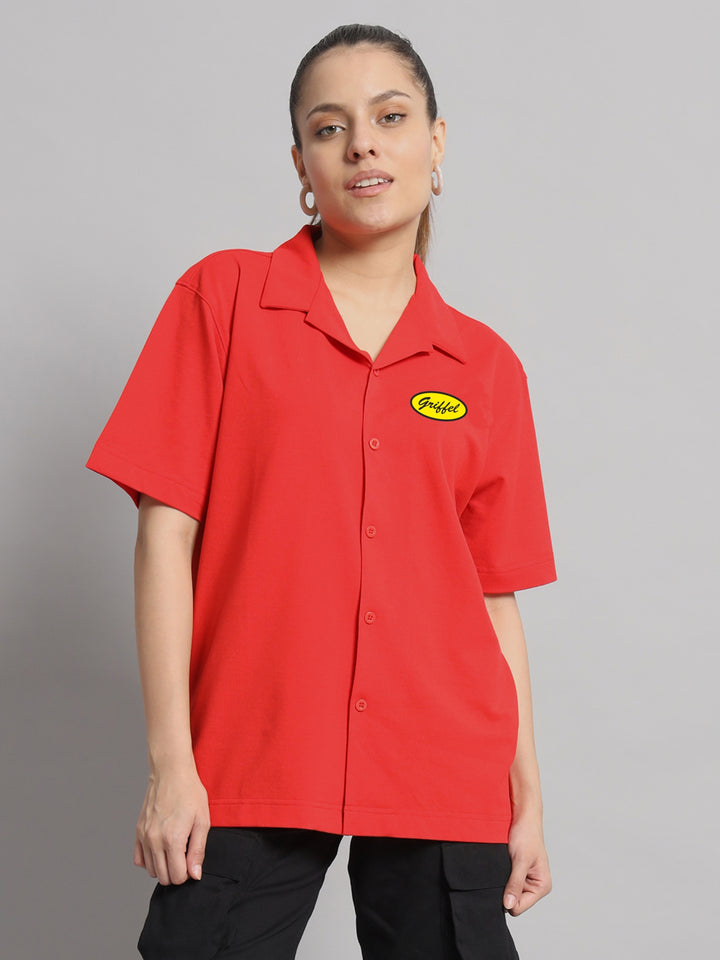 Cafe Cotton Bowling Shirt 🍽️