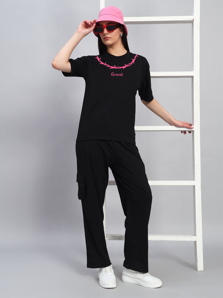 Neon Wire OVERSIZED Cotton T-SHIRT ⛓️
