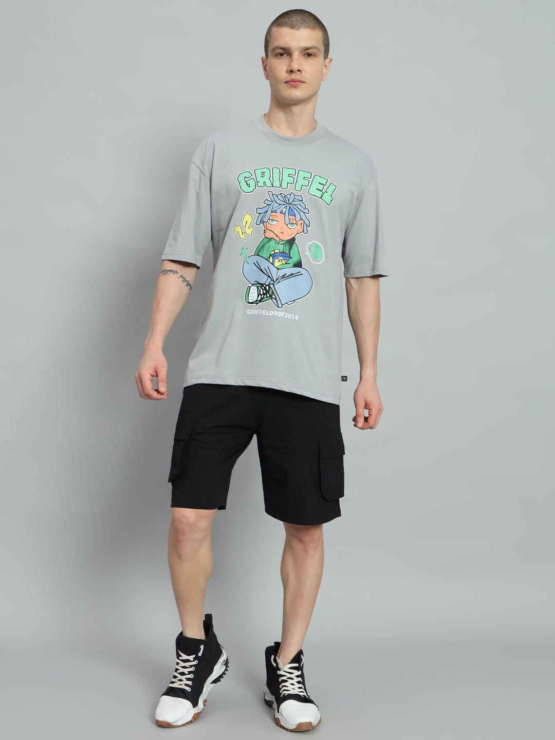 Anime T-shirt and Shorts Set