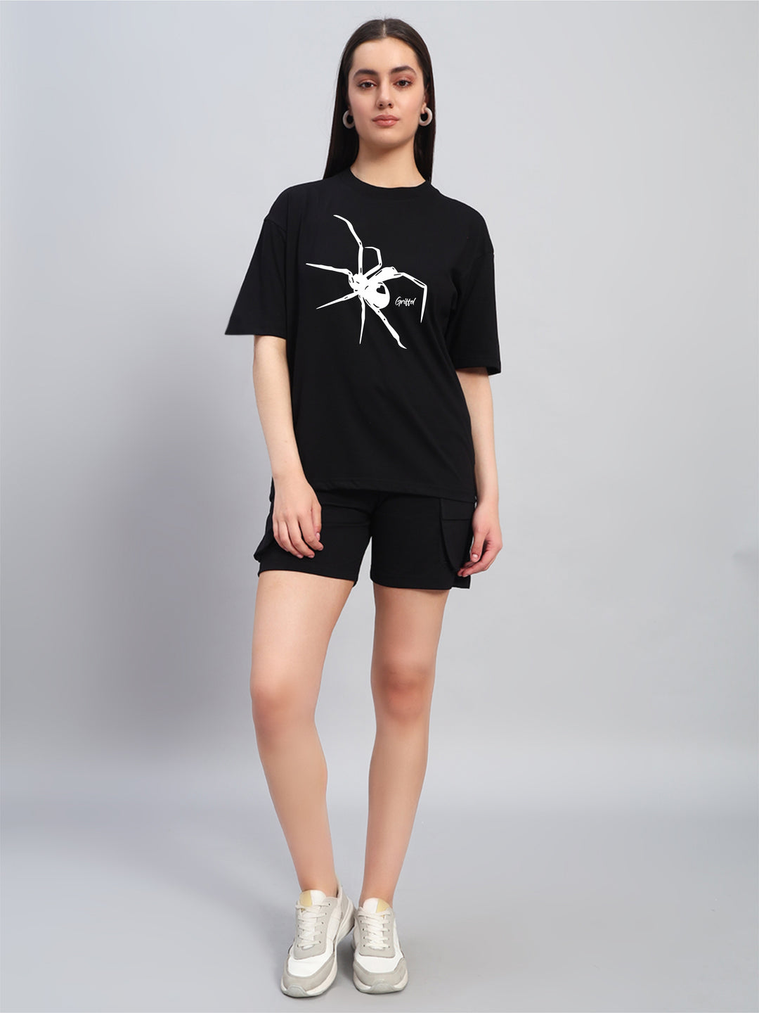 BIG SPIDER OVERSIZED Cotton T-SHIRT 🕷️