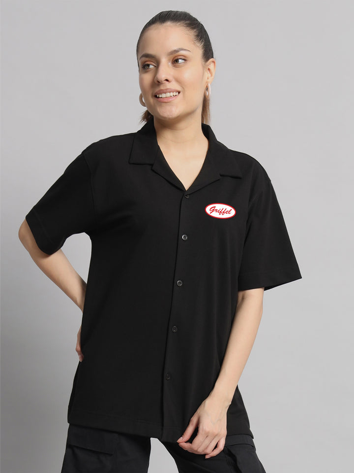 Cafe Cotton Bowling Shirt 🍽️