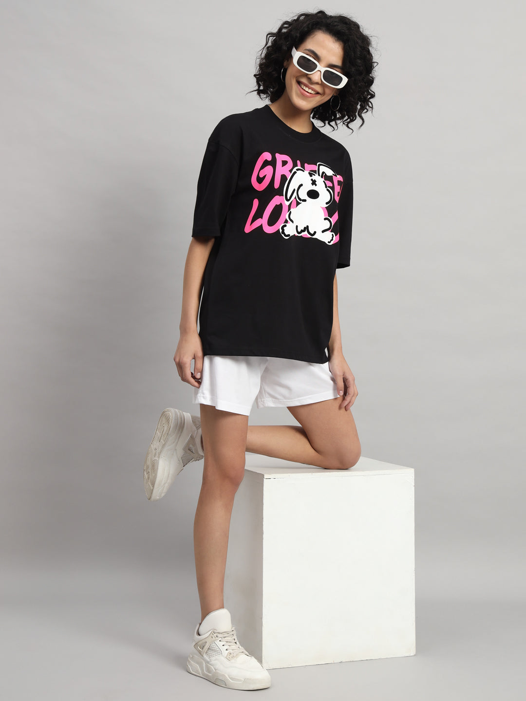 White Bunny T-shirt and Short Set - griffel