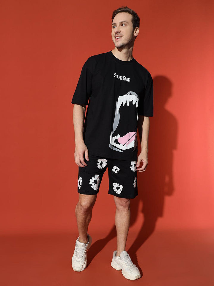 SHARK TEETH T-shirt and Shorts Set