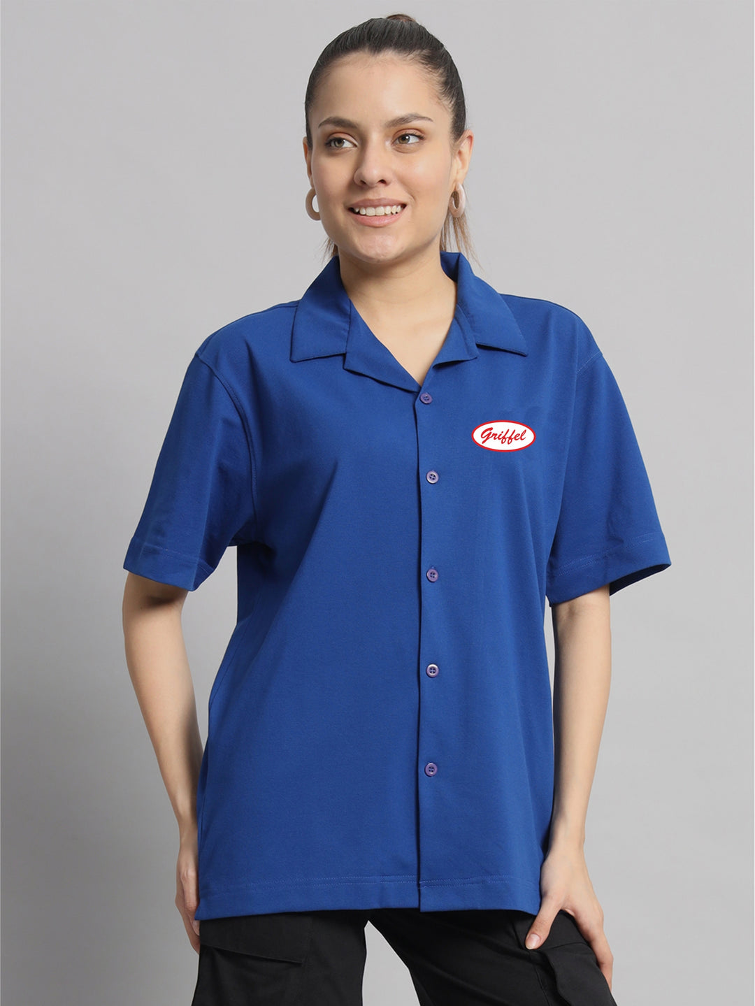 Cafe Cotton Bowling Shirt 🍽️