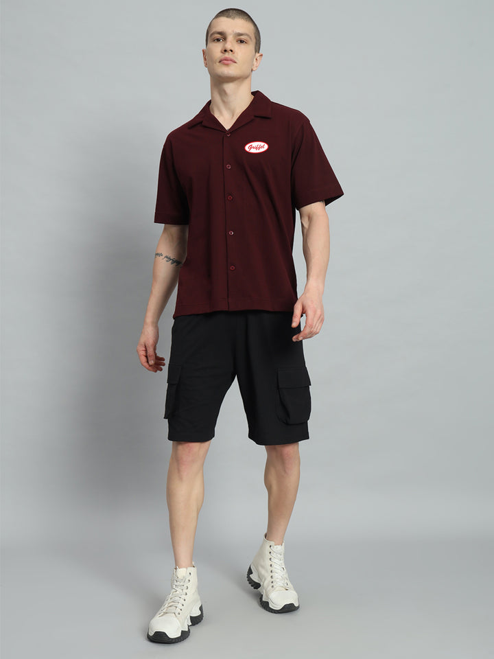 Cafe Cotton Bowling Shirt 🍽️