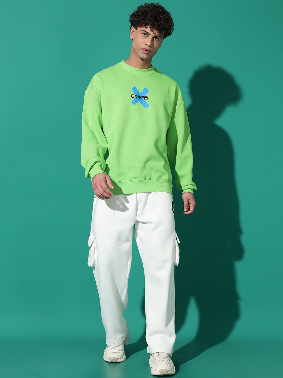 GRIFFEL Men Oversized Tracksuit