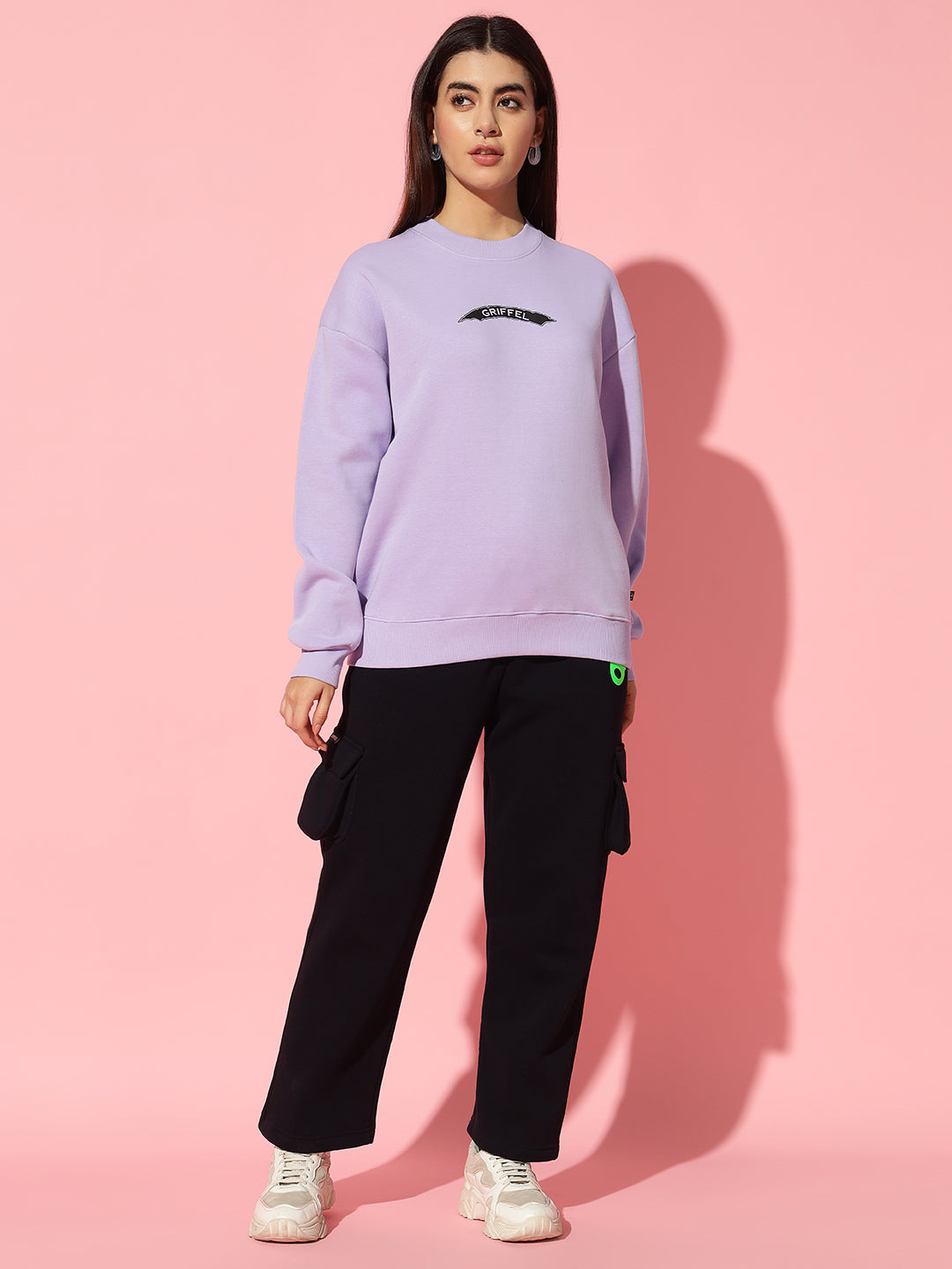 GRIFFEL Oversized Round Neck Tracksuit