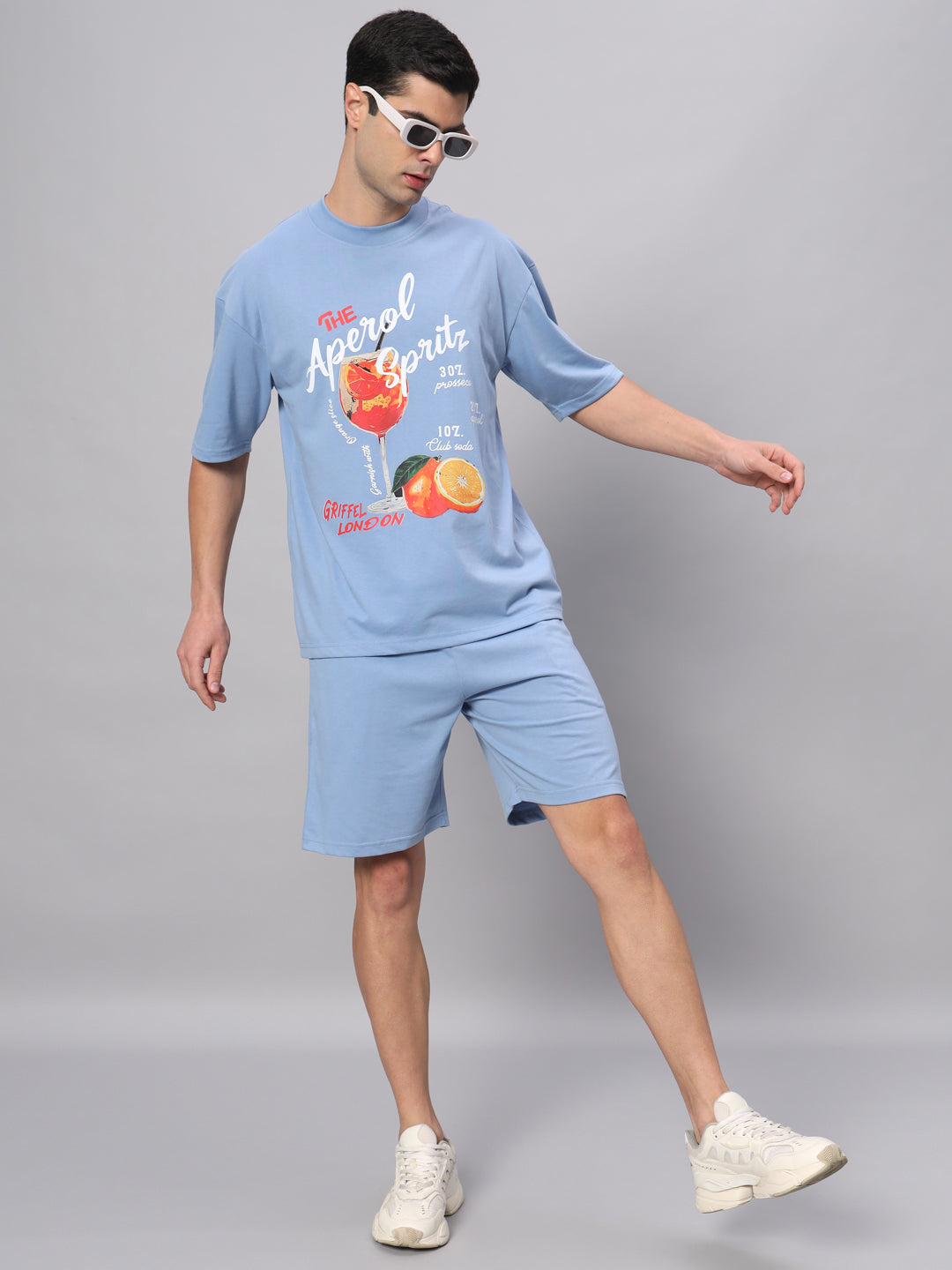 Cocktail T-shirt and Shorts Set - griffel
