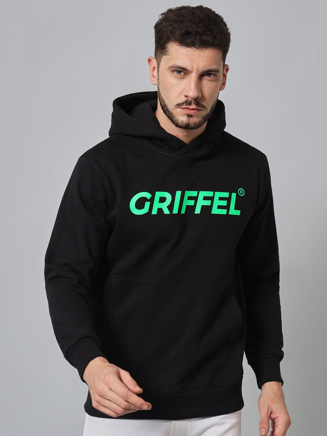 Registered Print Regular Fit Hoodie