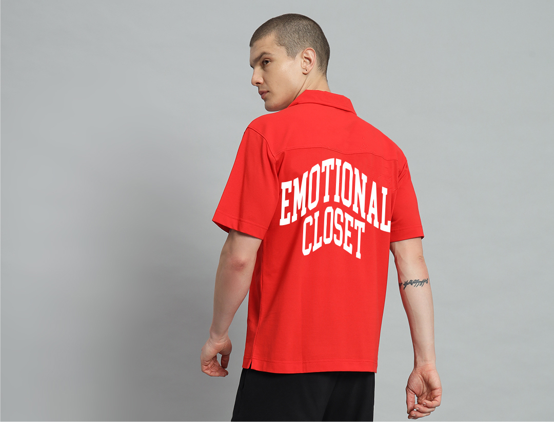 Emotional Closet Cotton Shirt and Shorts Set