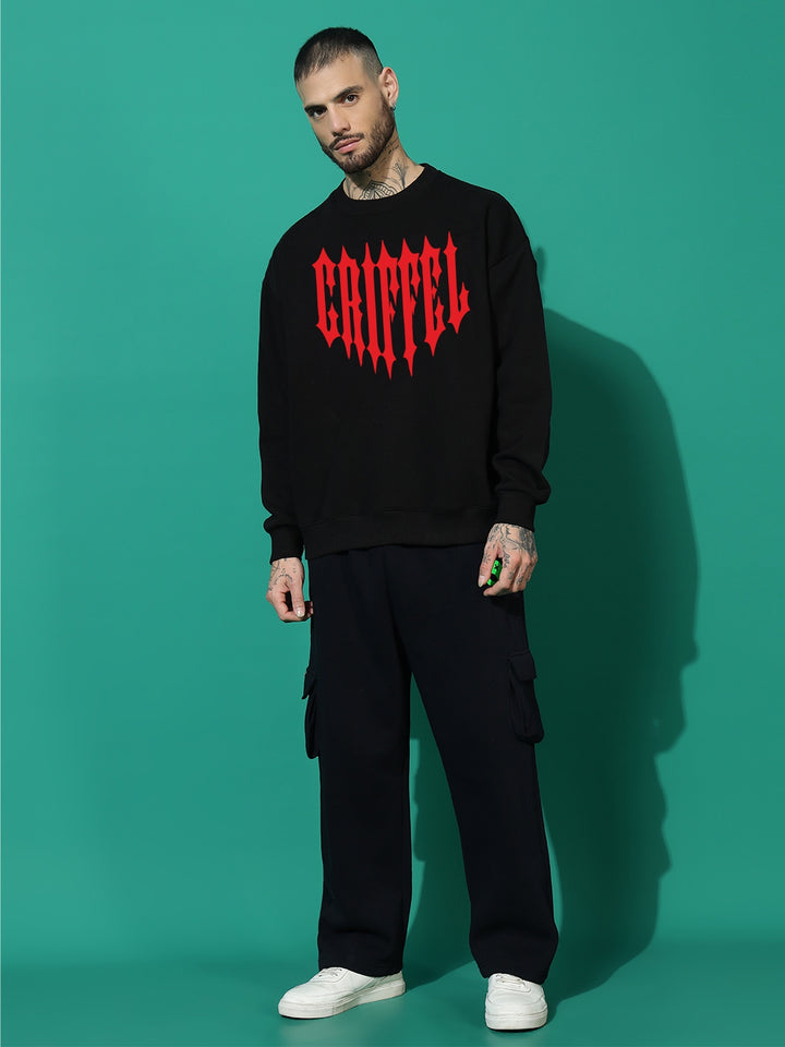 FLAMECORE GRIFFEL CLUB cotton fleece oversized tracksuit