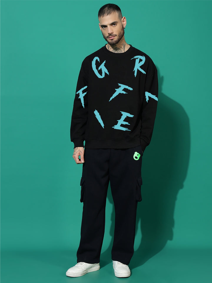 DESIGNER GRIFFEL GRIFFEL CLUB cotton fleece oversized tracksuit