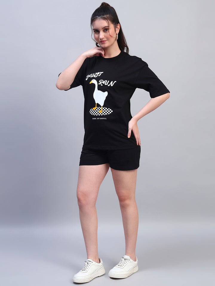 JUST RUN DUCK OVERSIZED CO-ORD SET
