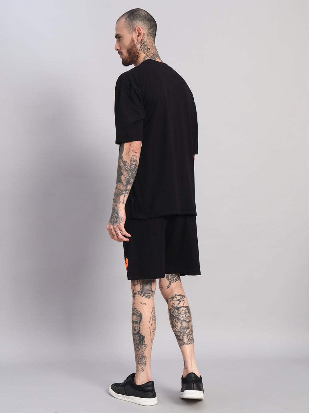 Neon Wire Oversized Cotton T-shirt ⛓️