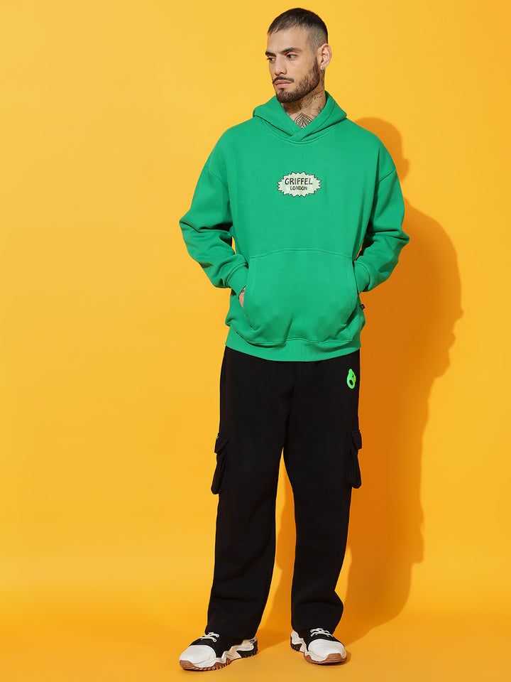 chilli green Oversized Tracksuit