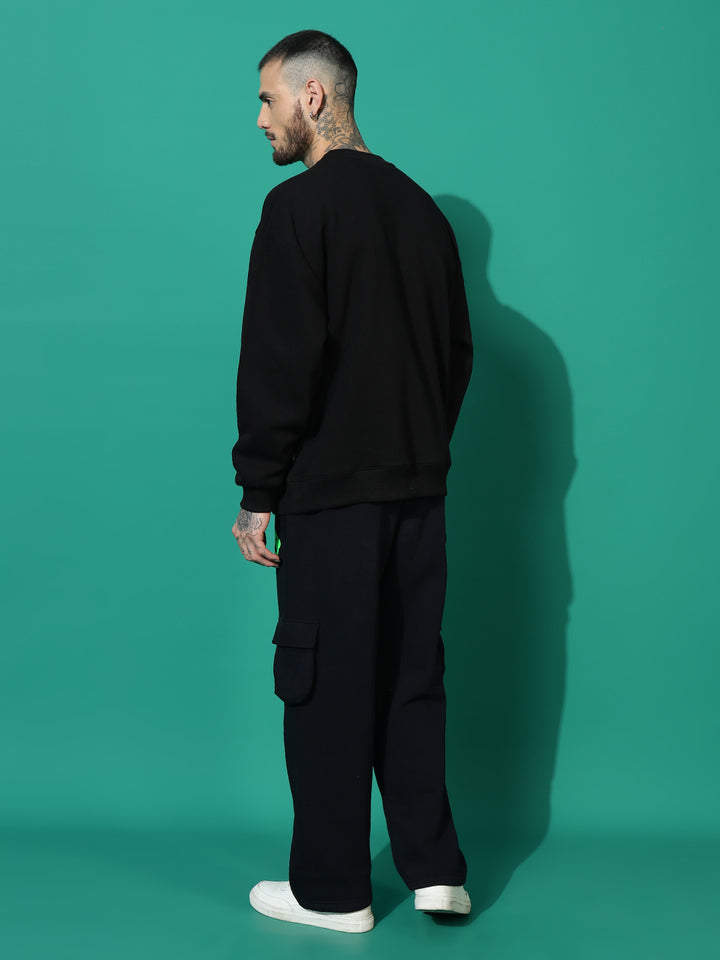 FLAMECORE GRIFFEL CLUB cotton fleece oversized tracksuit