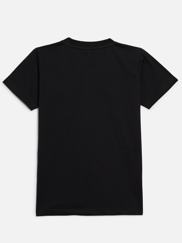 GRIFFEL Boys Kids Black Co-Ord T-shirt and Short Set