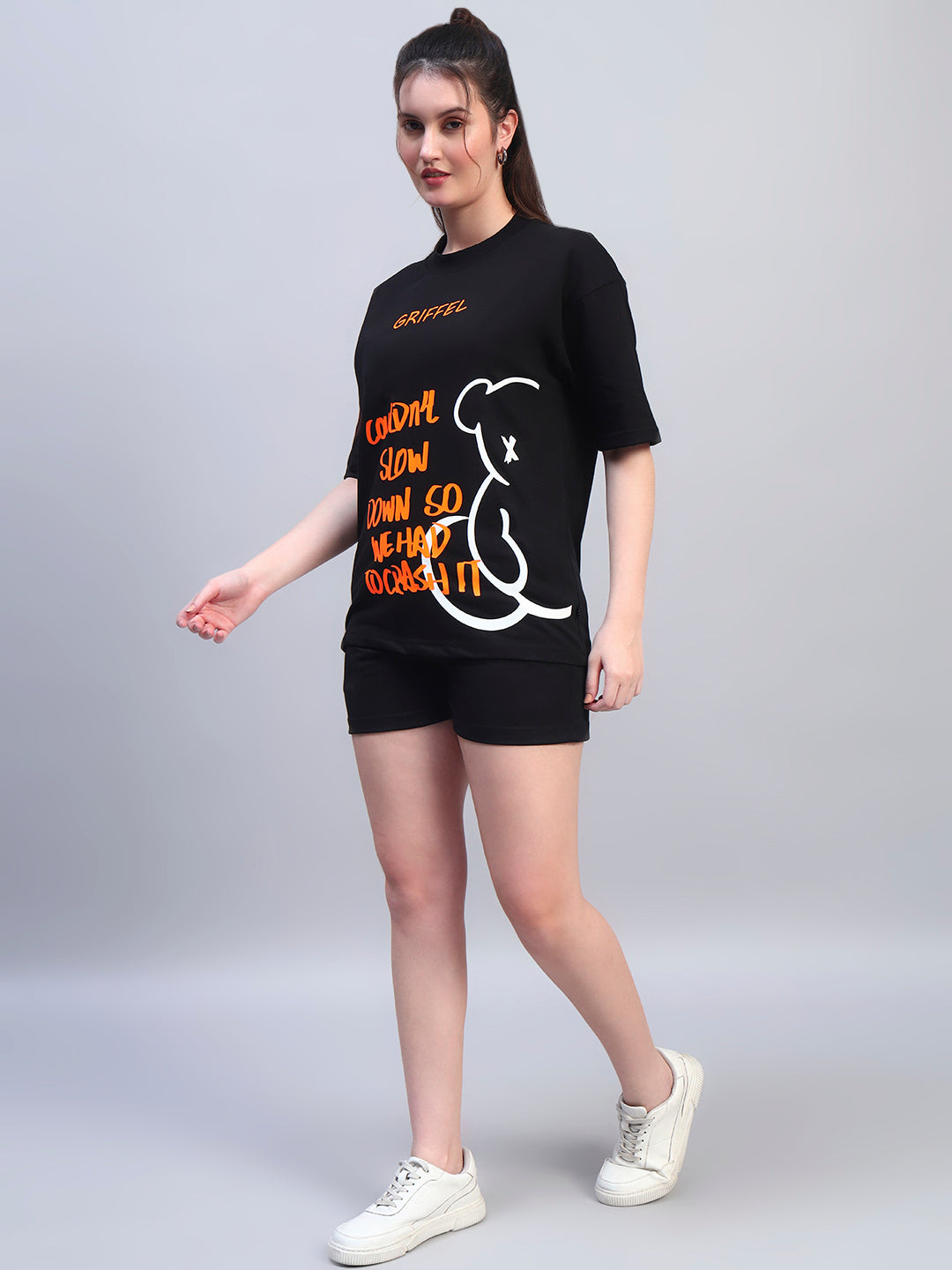 CRASH IT BEAR OVERSIZED T-SHIRT