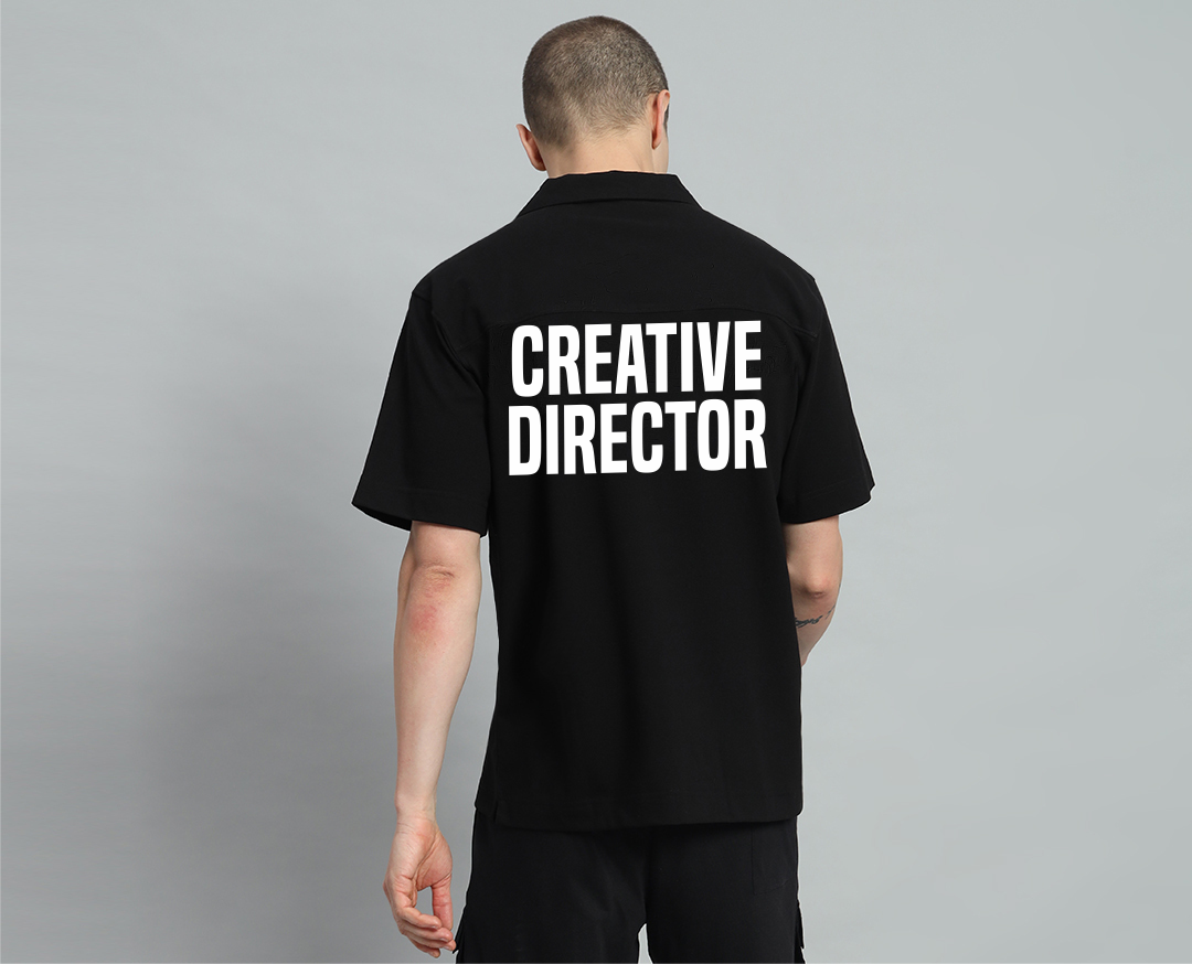 Creative Director Cotton Shirt and Shorts Set
