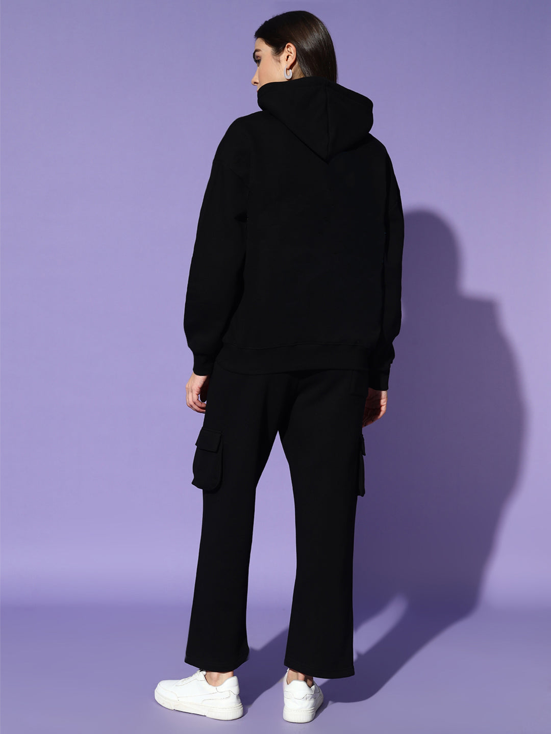 Peaceful Duck Oversized Cotton Fleece Hoodie 🦆