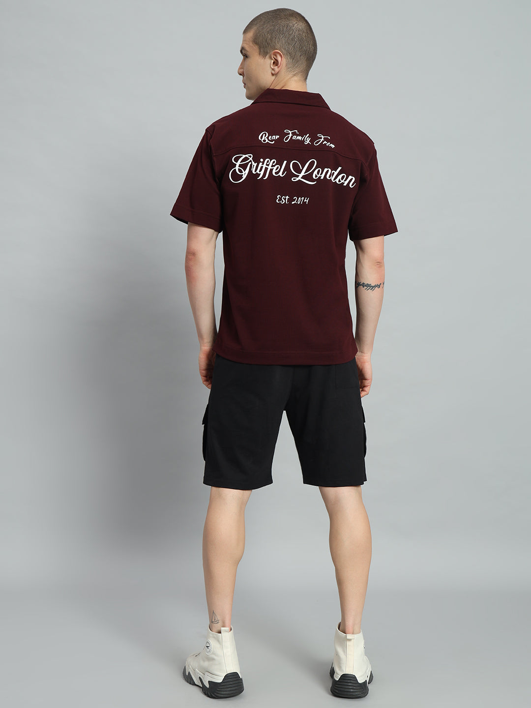 GRIFFEL Bowling Shirt and Shorts Set