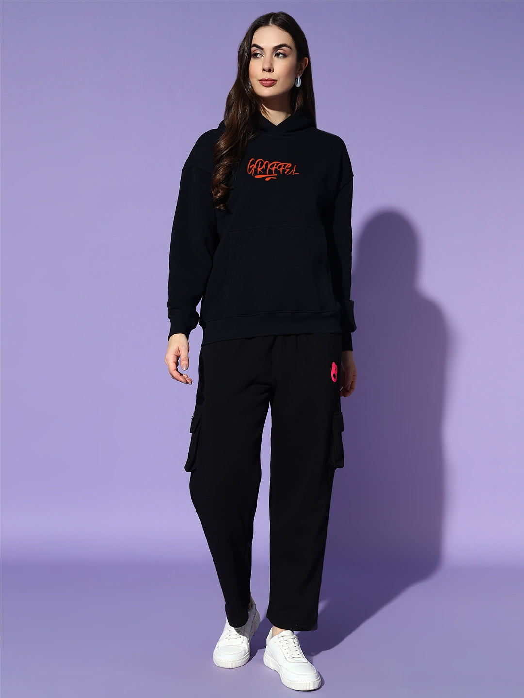 GRAFITTI OVERSIZED GRIFFEL CLUB cotton fleece oversized tracksuit