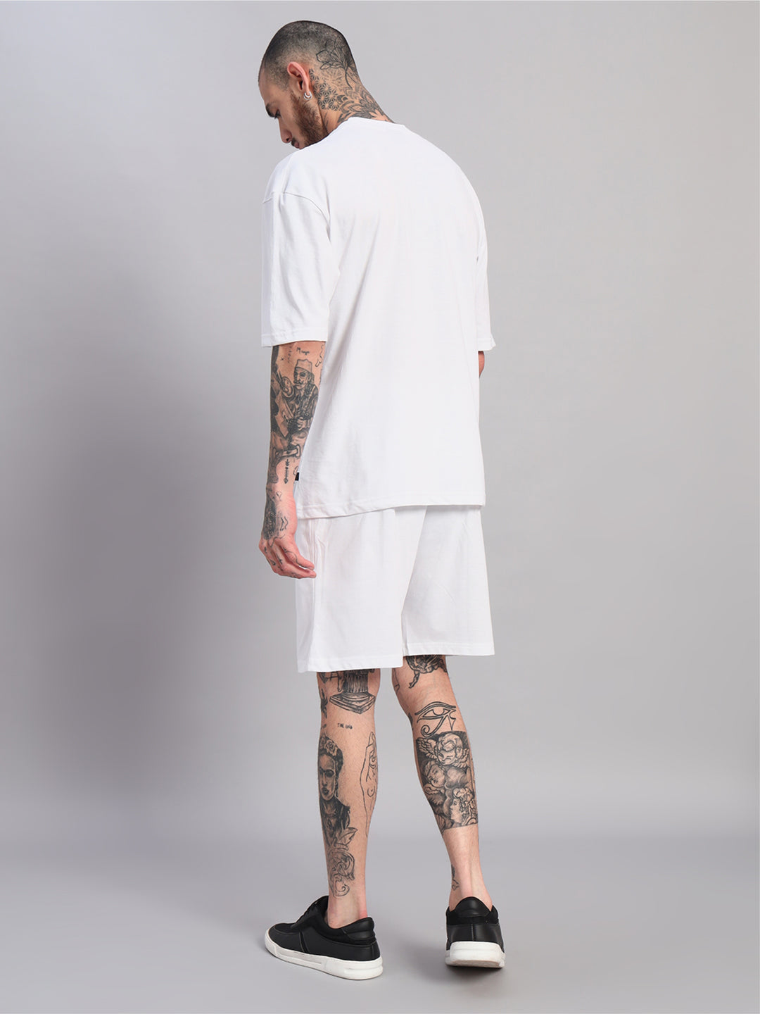 Teddy in Rain OVERSIZED Cotton T-SHIRT 🌧️