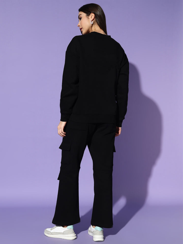 SIGNATURES oversized cotton fleece tracksuit